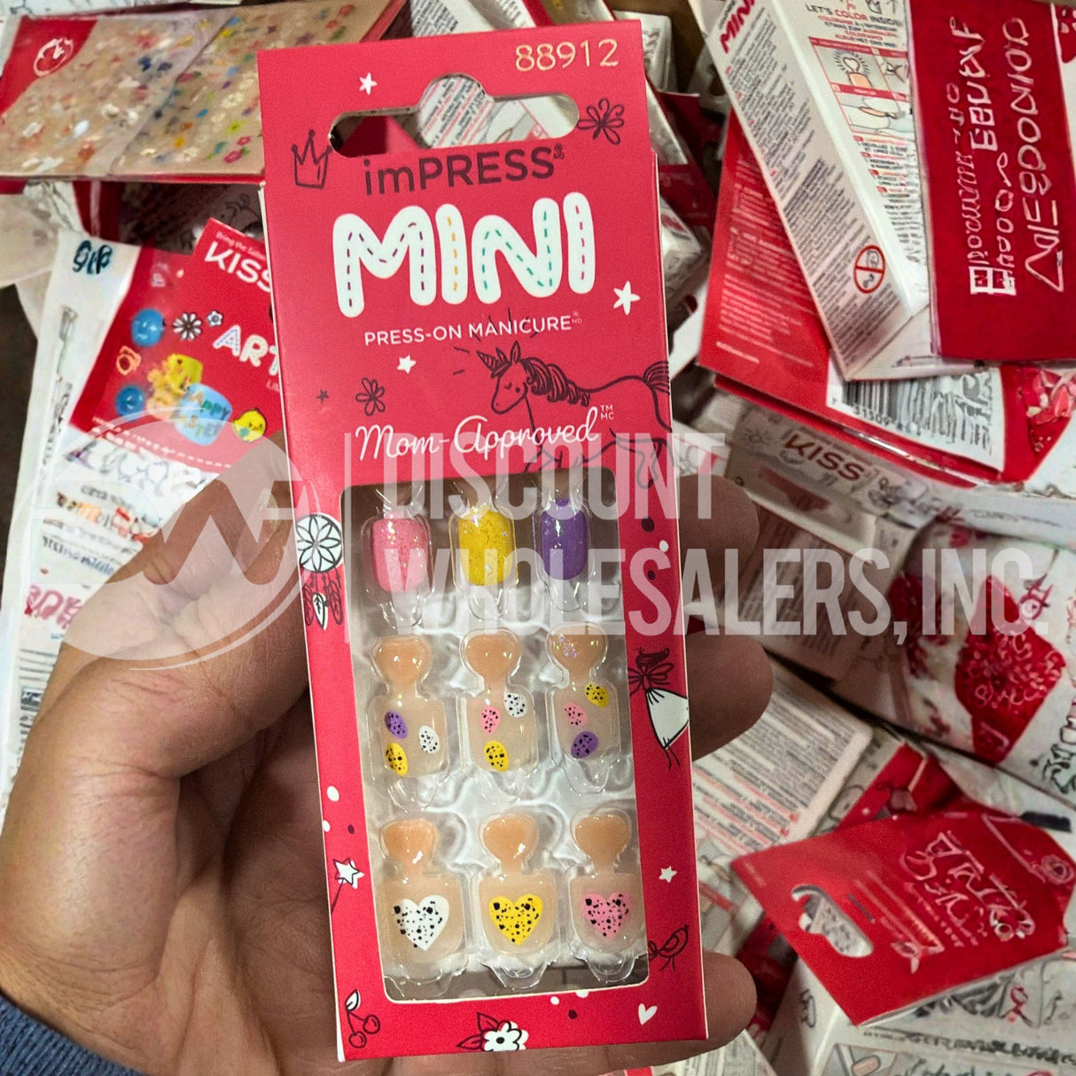 Kiss Impress Mini Assorted Nails and Art Stickers (100 Pcs Lot)