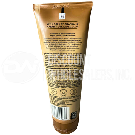 Jergens Natural Glow Sunless Tanner Medium/Deep 7.5 Oz Coconut Oil (80 Pcs Lot)