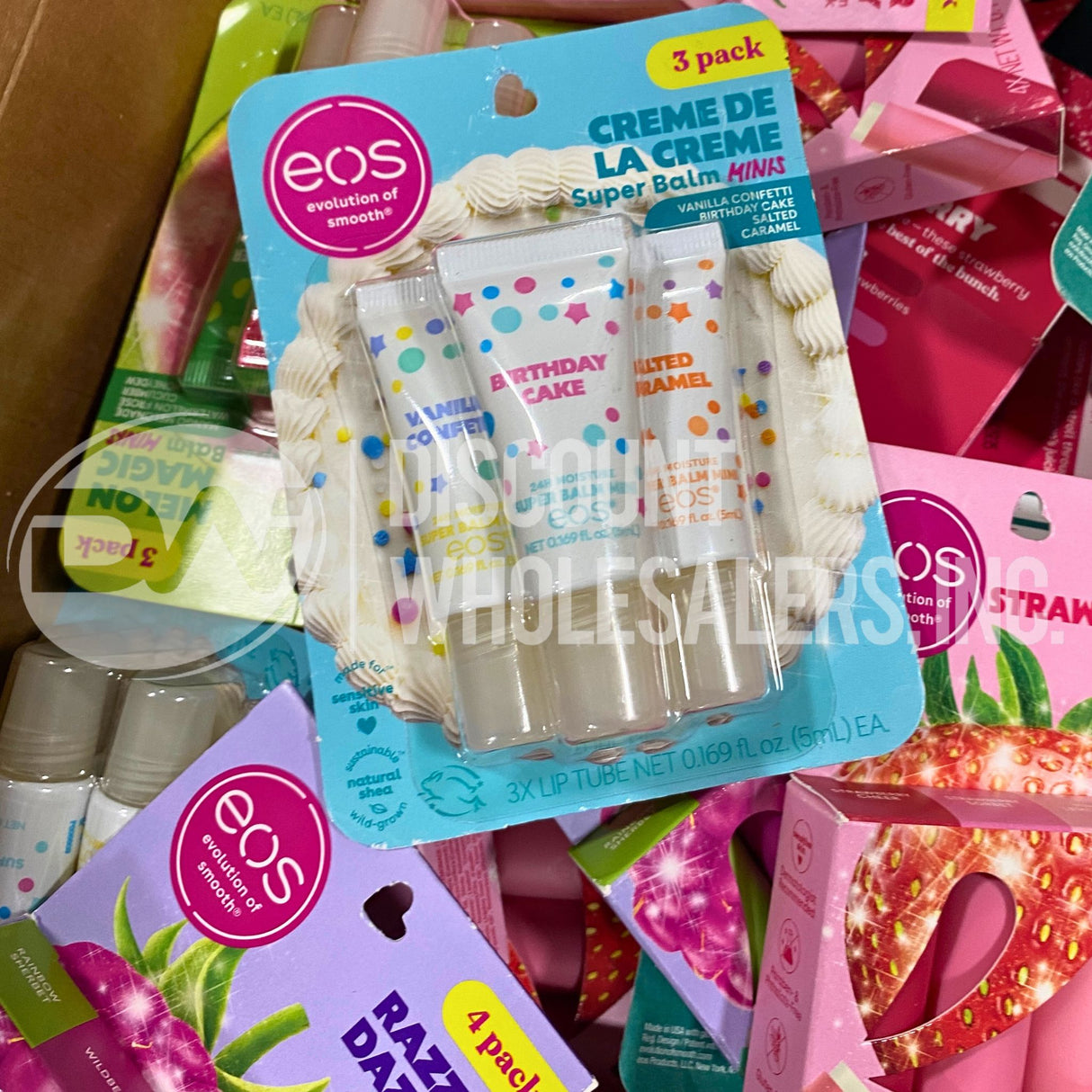 Eos Lips Balm Assorted Different Sizes (200 Pcs Lot)