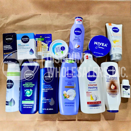Nivea Assorted Different Sizes (60 Pcs Lot)