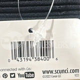 Scunci No-Damage Medium Hold Hair Elastics, Black, 32-Pieces (384 Pcs Lot)