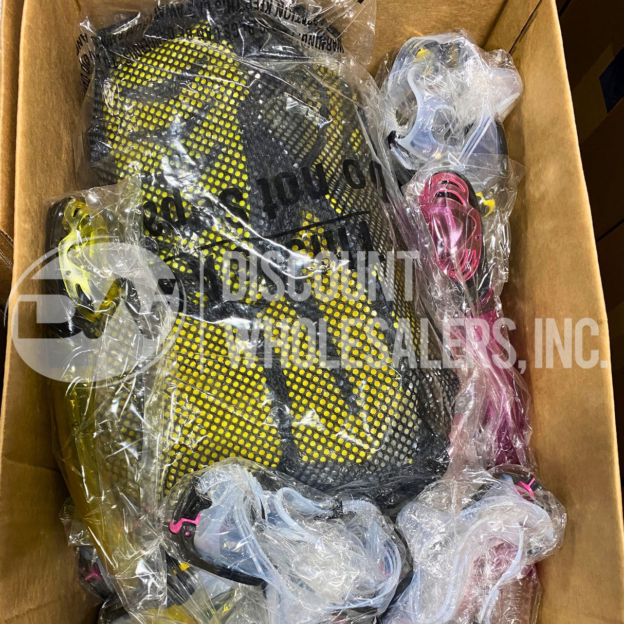 Snorkeling Mix- May Include Full Sets, Combos or Individual Pieces Assorted Colors (500 Pcs Per Pallet)