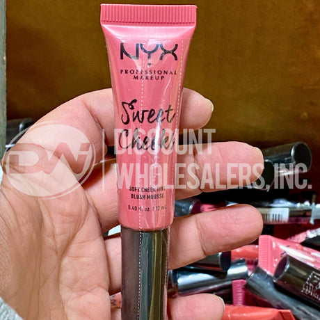 NYX Sweet Cheeks Soft Tint Blush Mousse Assorted Shades (100 Pcs Lot)