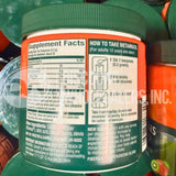 Metamucil Supergreens Digestive Blend Fiber Supplement 5.5 oz Kiwi Apple (120 Pcs Lot)