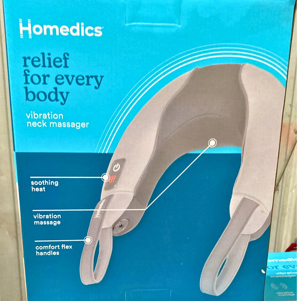 Homedics Relief for Every Body Vibration Neck Massager