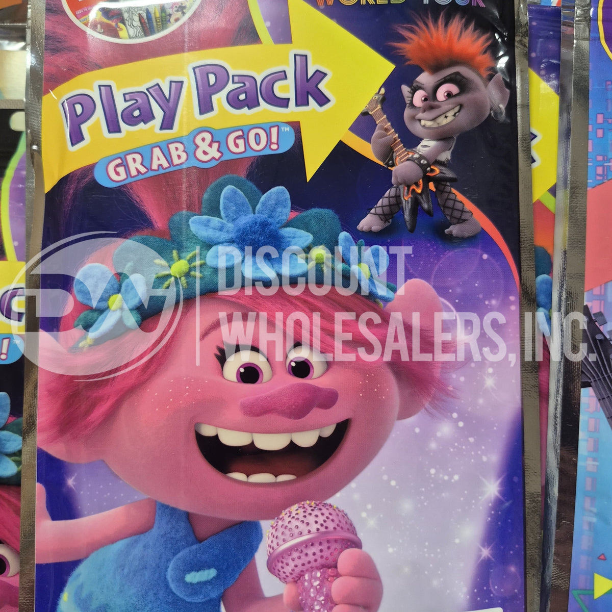 Play Pack Vivo, Trolls & More Grab & Go Assorted Mix (355 Pcs Lot)