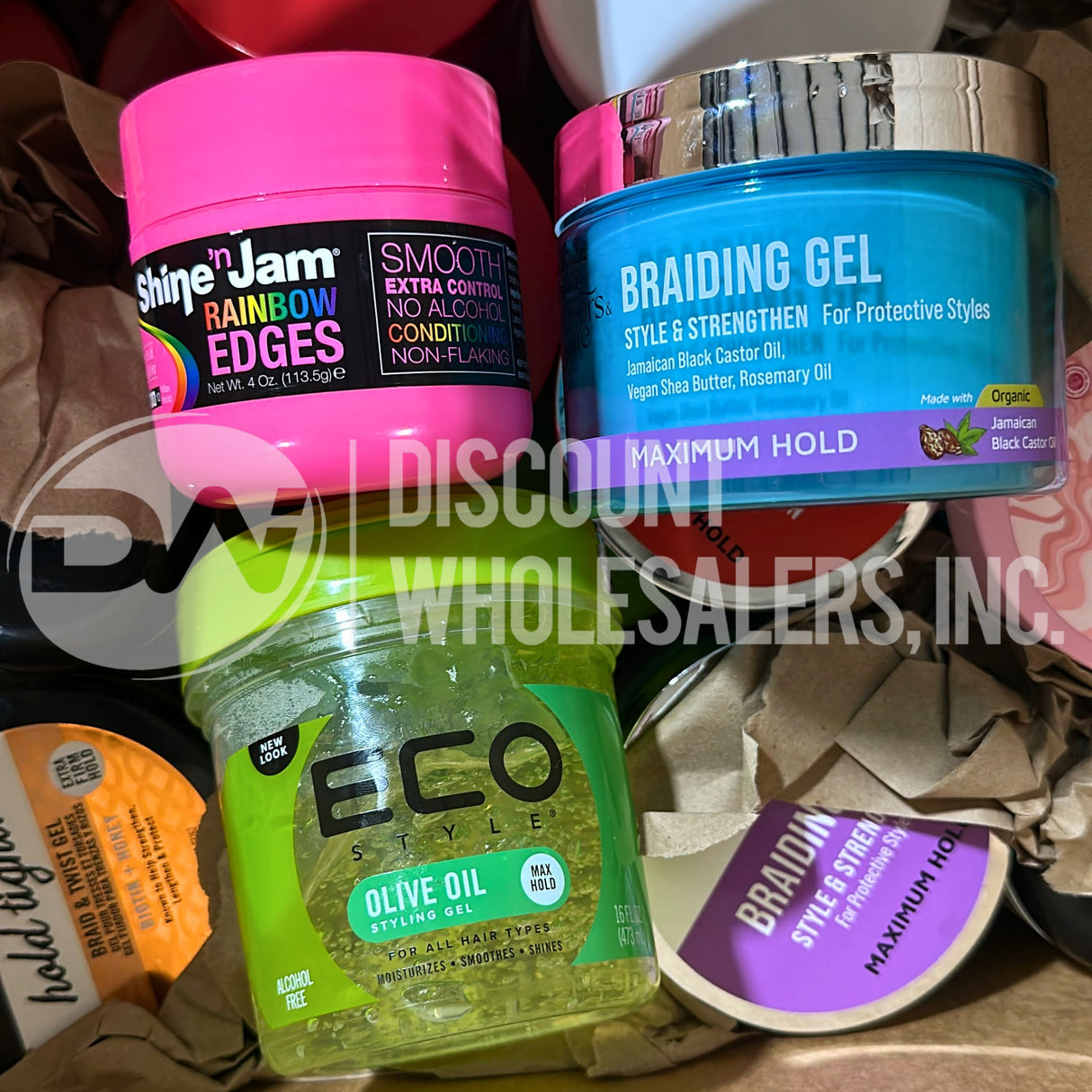Hair Care Mix Different Sizes And Brands (53 Pcs Lot)