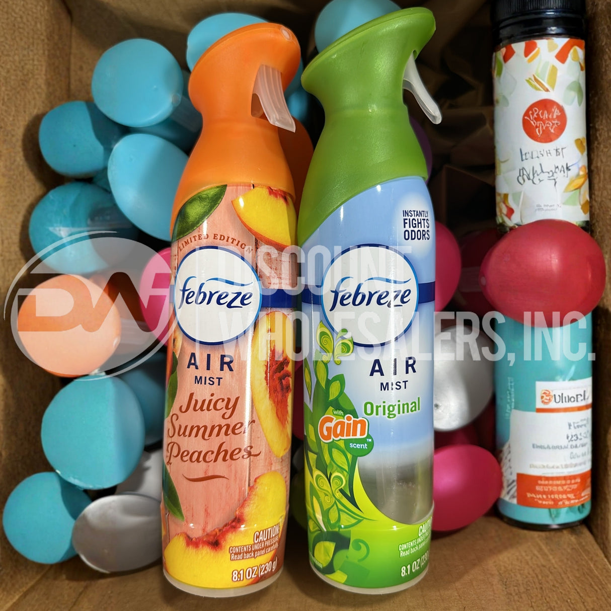Febreze Air Mist Freshener Sprays Mix (55 Pcs Lot)