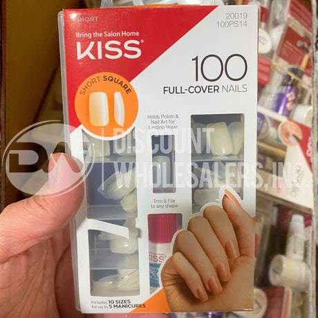 Kiss Acrylic Nails Kit Assorted (100 Pcs Lot)