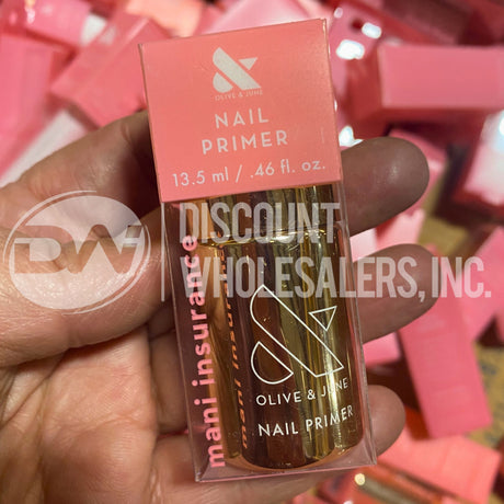 Olive & June Assorted Nail Primer, Dry Drops, Cuticle Remover, Strengthener, and More (120 Pcs Lot)