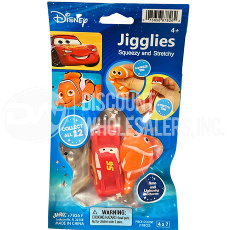 Jigglies Surtido de diferentes personajes (lote de 68 piezas)
