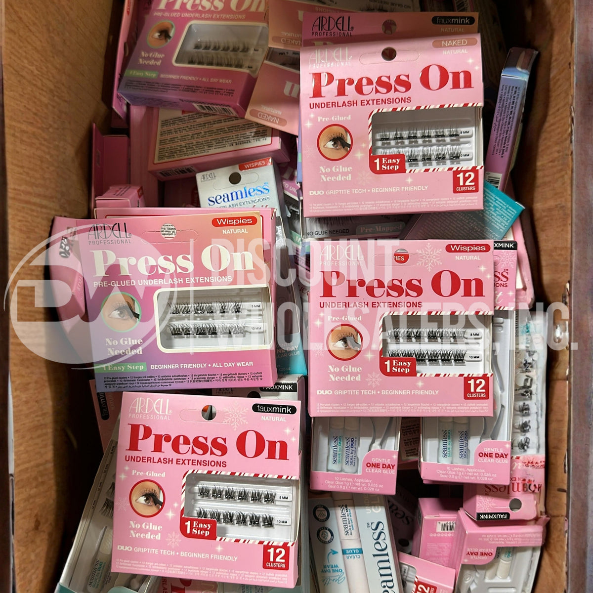 Ardell Press On And Seamless Under Lash Extensions Mix Different Sizes (300 Pcs Lot)
