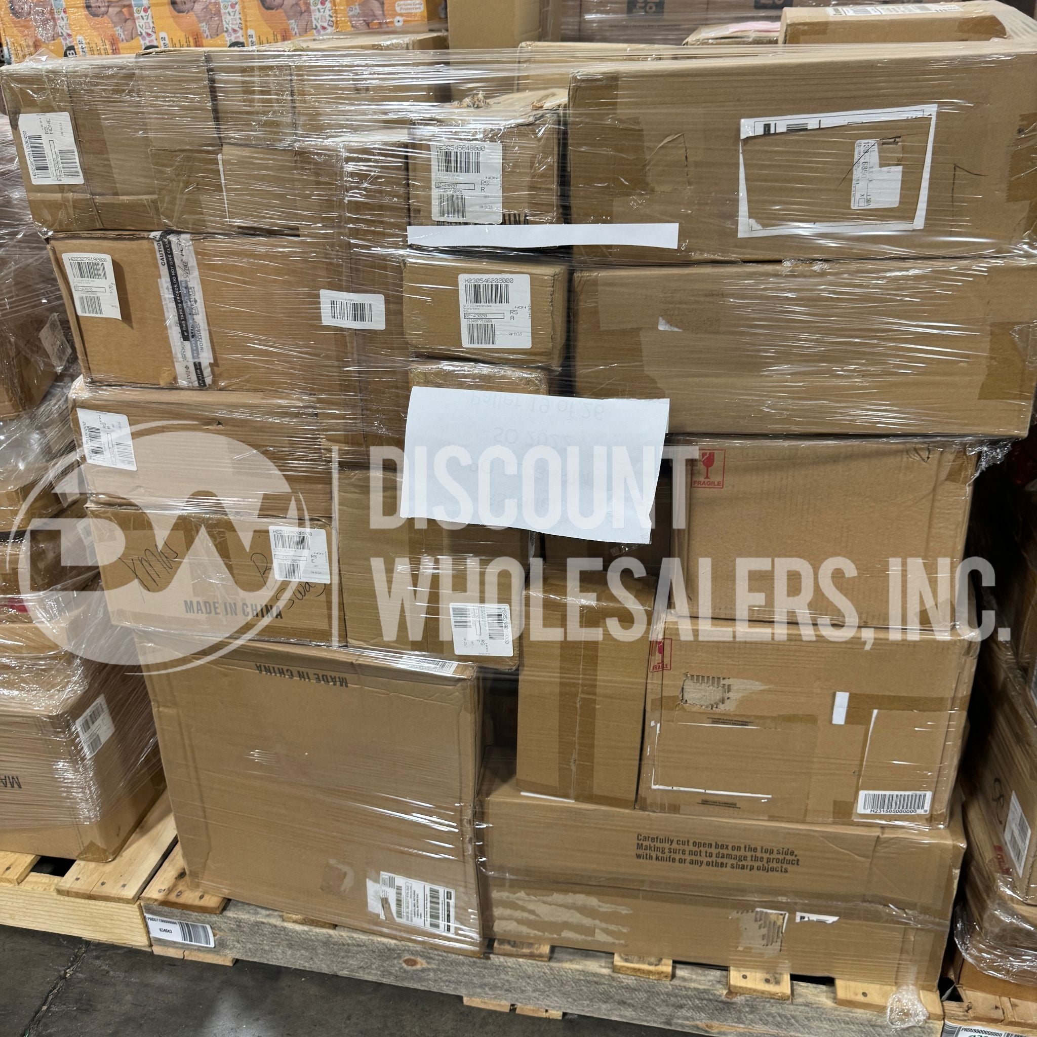 Home Shopping Retail Load Mixed General Merchandise (26 Pallets Per Truck)