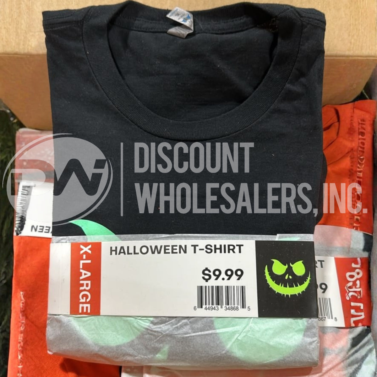 Halloween T-Shirts Differents Sizes And Colors (100 Pcs lot)