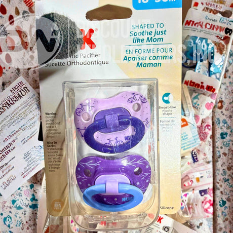 Nk Orthodontic Pacifier Different Sizes and Colors (60 Pcs Lot)