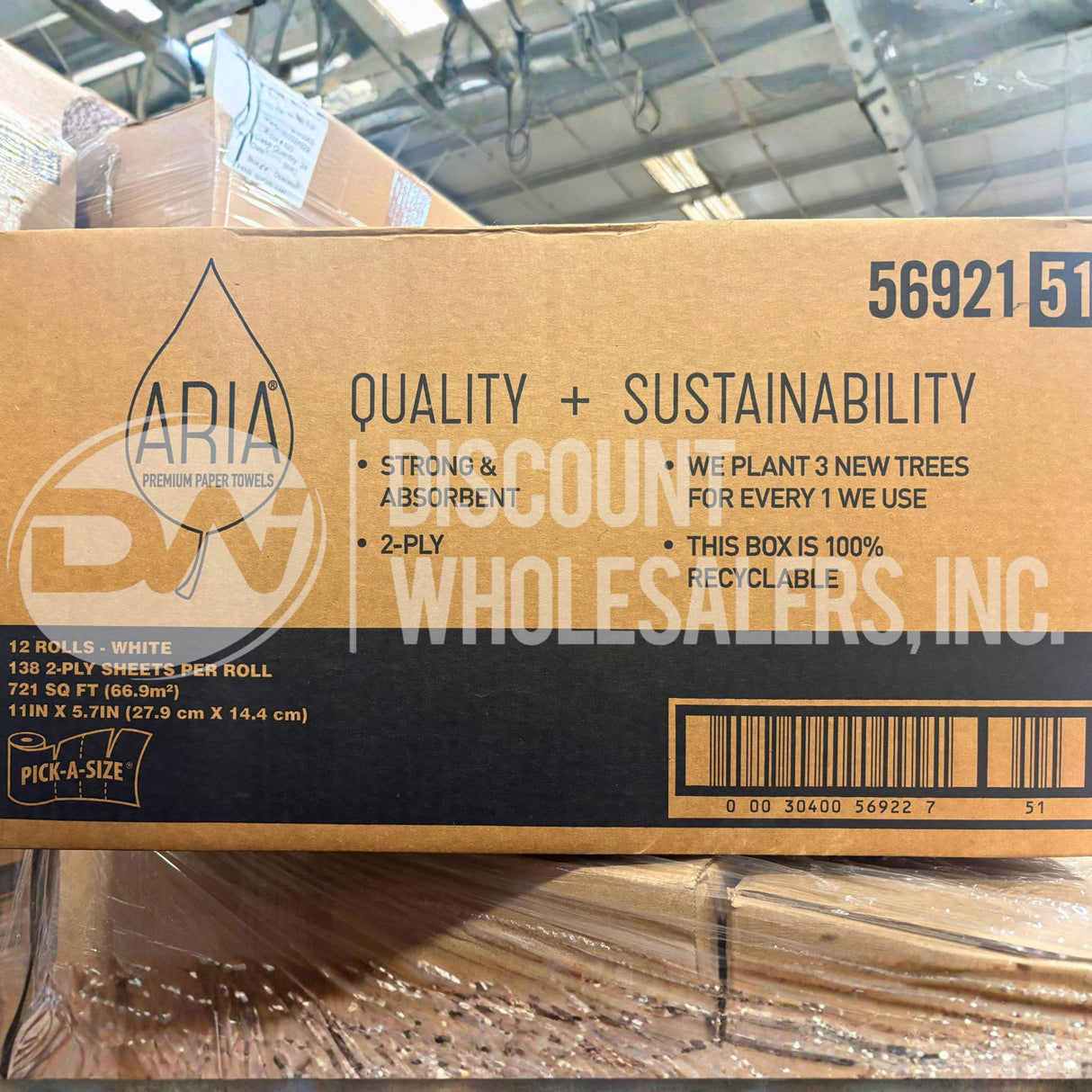 Aria Premium Paper Towels - (384 Pcs Per Pallet)