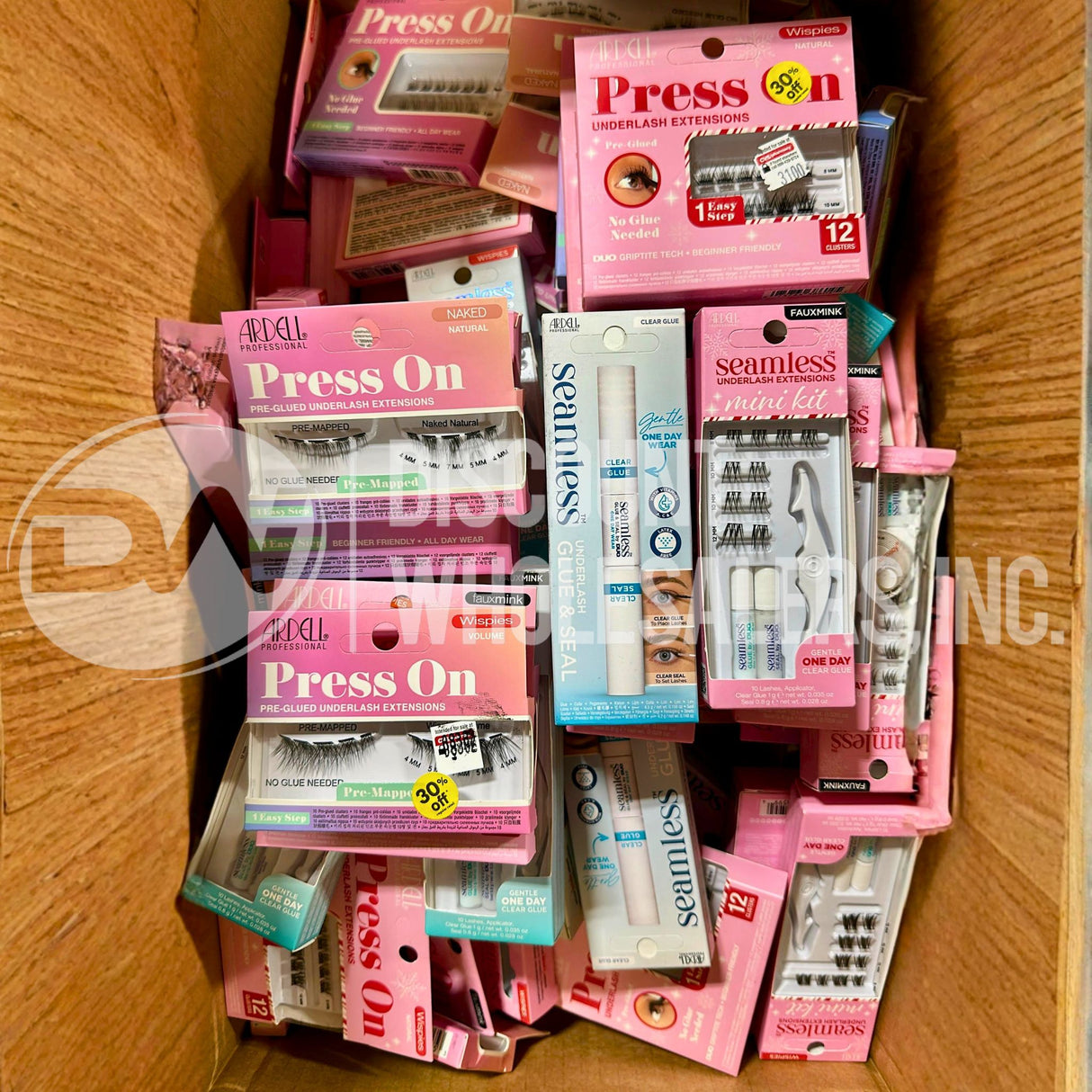 Ardell Press On And Seamless Under Lash Extensions Mix Different Sizes (250 Pcs Lot)