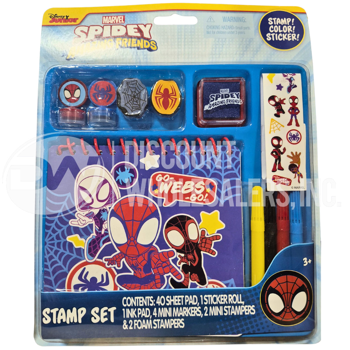 Stamp Set Assorted Different Characters (75 Pcs Lot)