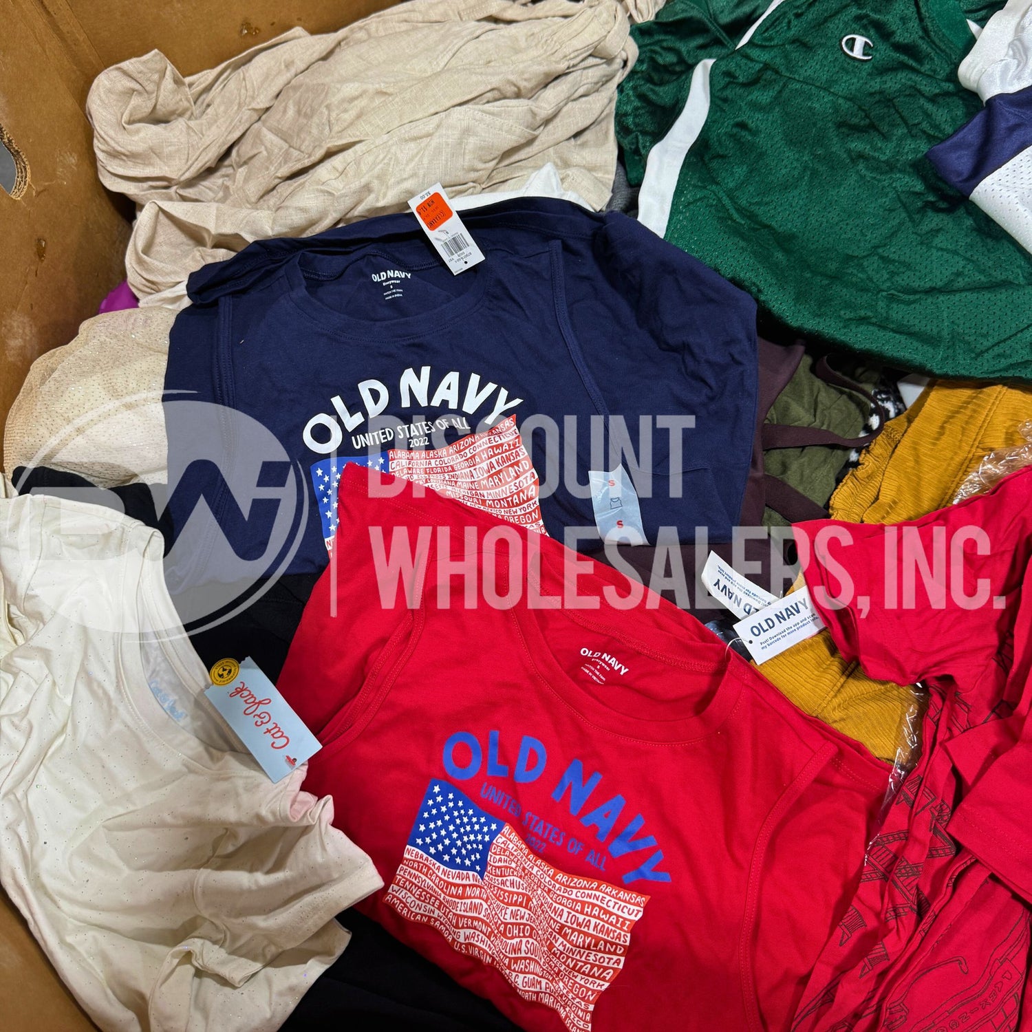 DWI APPAREL MIX - Various Seasonal Pieces Women,Men,Kids (300 PCS/PLT)