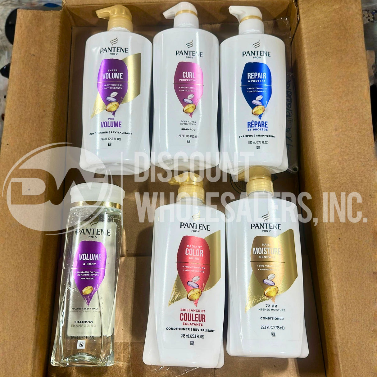 Pantene Assorted Shampoo, Conditioner And More Different Sizes (105 Pcs Lot)