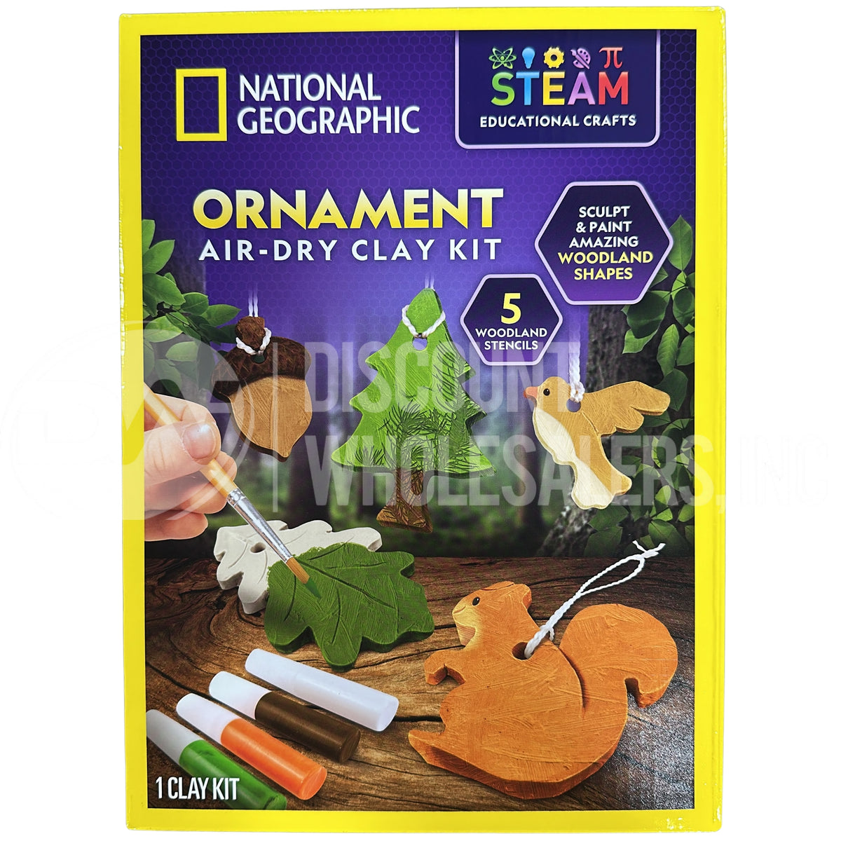 National Geographic Leaf Dish And Ornament Mix (48 Pcs Lot)