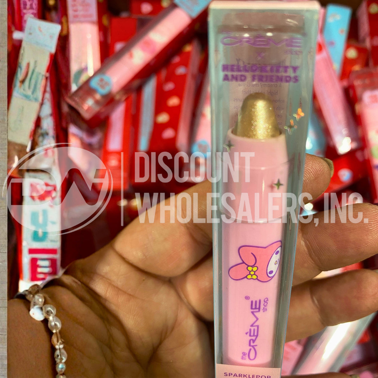Creme Sparkle Pop All-Over Highlighter Stick Mix (100 Pcs Lot)