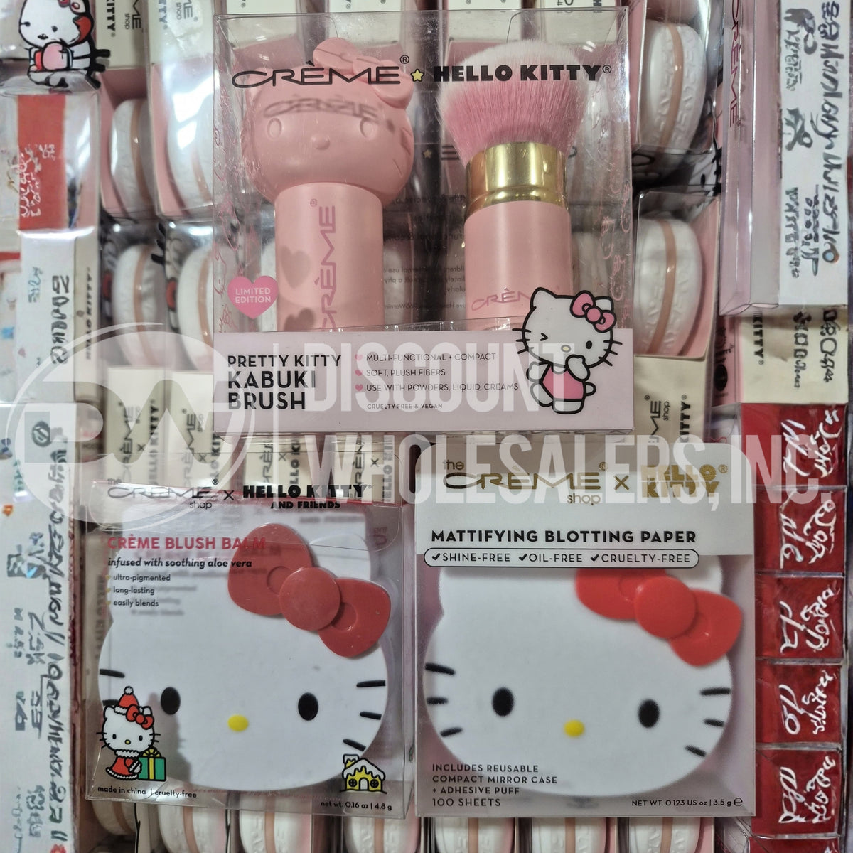 The Creme Shop Accessories And Makeup Mix (260 Pcs Lot)