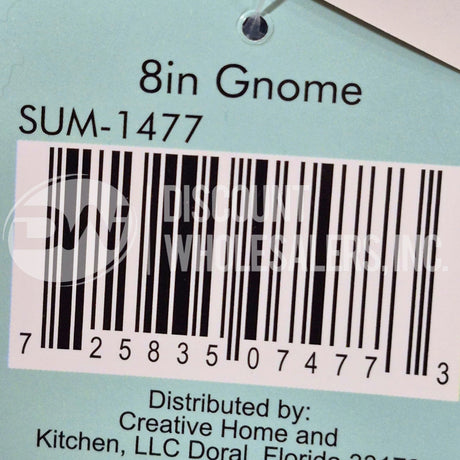 8in Gnome Assorted Shades (150 Pcs Lot)