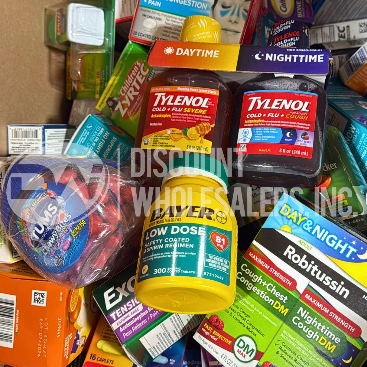 Medicine Assorted Tablets/Gummies (200 Pcs Lot)