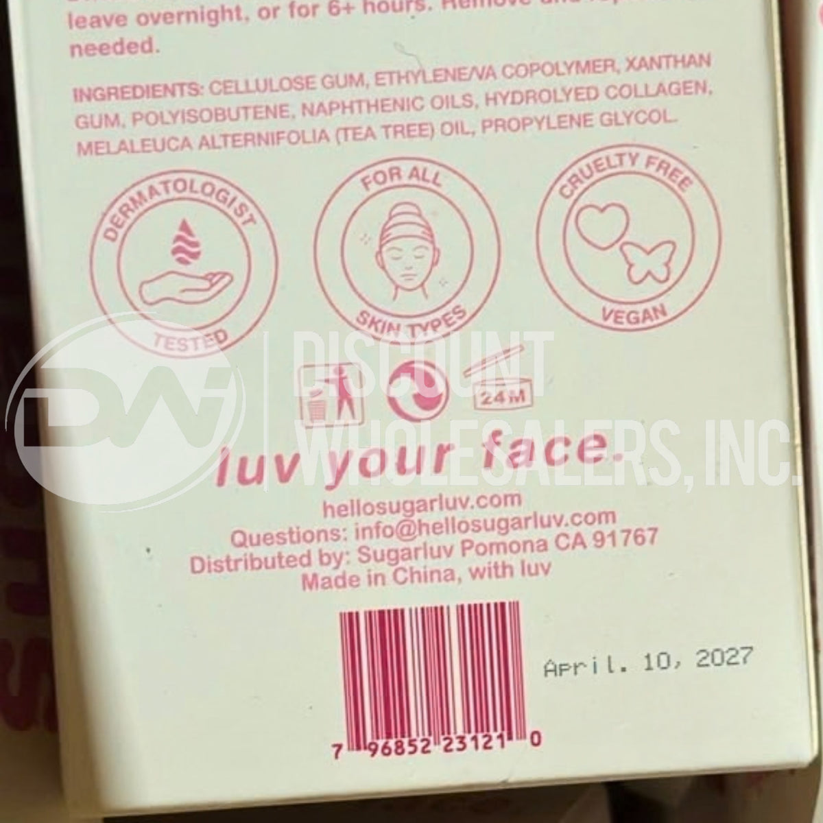Sugarluv Hydrocolloid Acne Patches Mix (55 Pcs Lot)