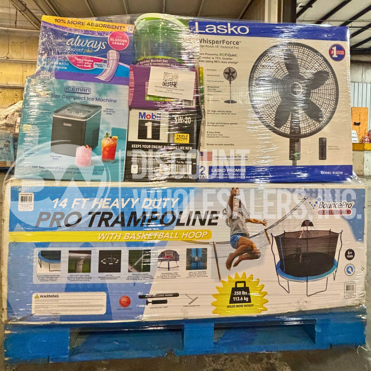Club Load General Merchandise - (33 Pcs Per Pallet)