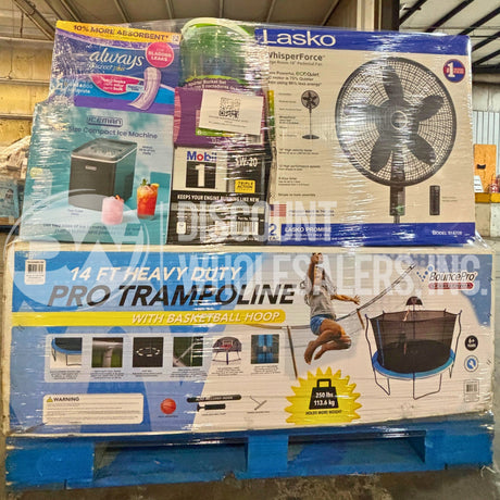 Club Load General Merchandise - (33 Pcs Per Pallet)