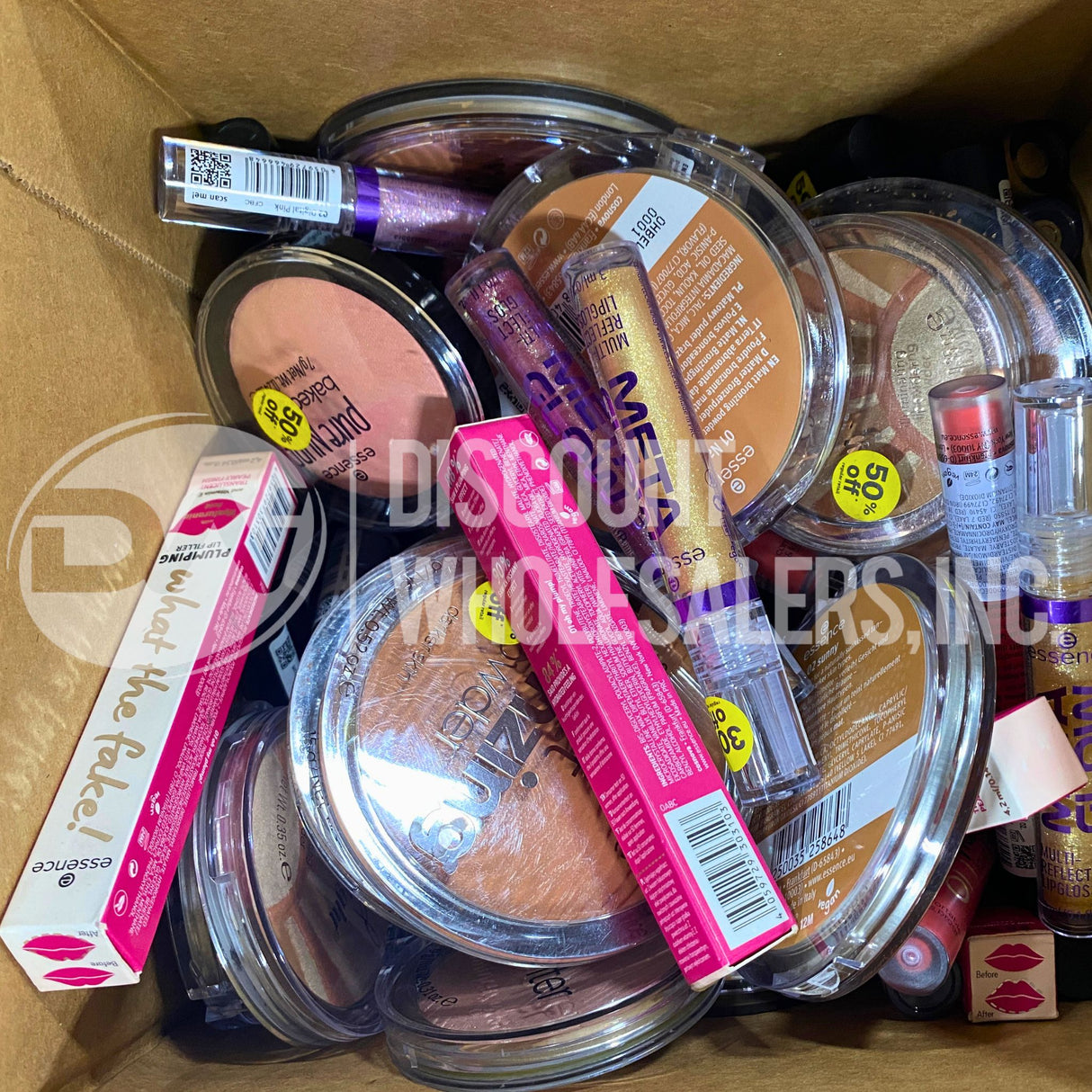 Essence Makeup Mix Different Shades And Sizes (100 Pcs Lot)