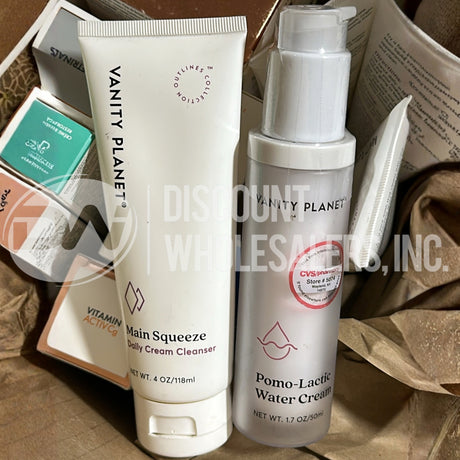 Skin Care Assorted Different Brands And Sizes (60 Pcs Lot)