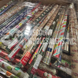 Assorted Christmas Gift Wrapping Paper Rolls Pallet – 700+ Pieces Per Pallet