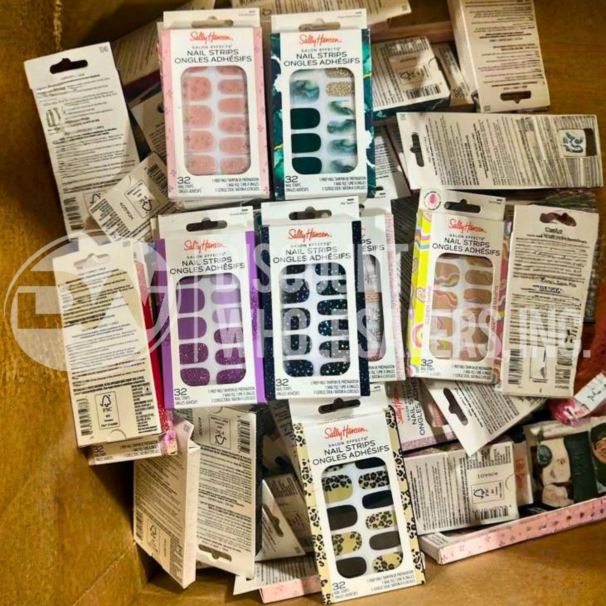 Sally Hansen Salon Effects Nail Polish Strips - 32 Count Different Styles (260 Pcs Lot)