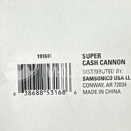 The Original Fun Workshop-Super Cash Cannon w/ 100 Fake Bills (155 Pcs Lot)