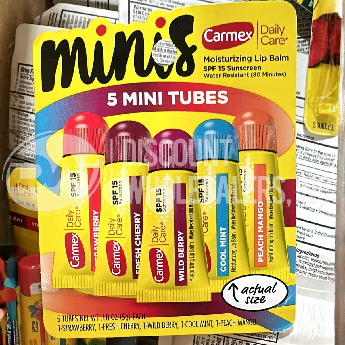 Carmex Assorted Different Styles And Sizes (280 Pcs Lot)