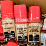 CoverGirl Outlast Extreme Wear Liquid Foundation Different Shades (100 Pcs Lot)