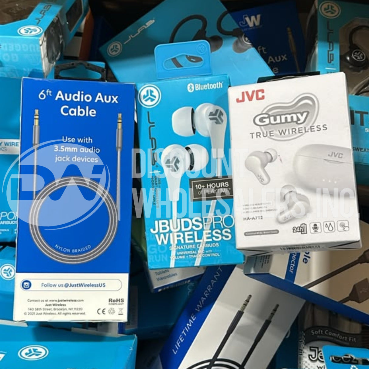Electronics Accessories Assorted Different Styles And Brands (100 Pcs Lot)