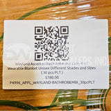 Wayland Assorted Bath Robe and Cozy Knit Wearable Blanket Unisex Different Shades and Sizes ( 30 Pcs Per Pallet )