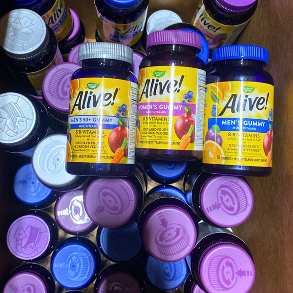 Alive 60 Gummies Assorted Mix for Women & Men 