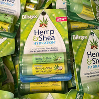 Thumbnail for Blistex Hemp & Shea Hydration Hemp Seed Oil and Shea Butter 2 Packs (50 Pcs Lot)