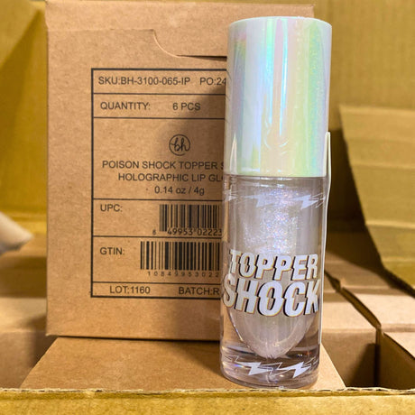 BH Cosmetics Topper Shock Poison Shock Holographic Lip Gloss