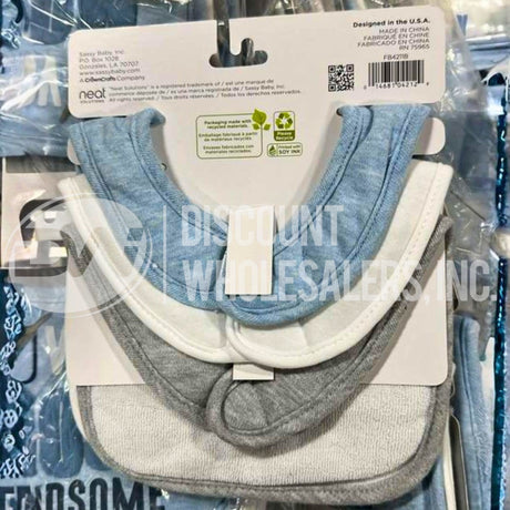 Neat Solutions Baberos para bebé (lote de 144 piezas)