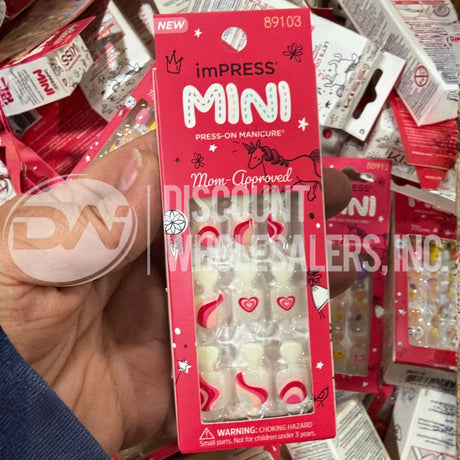 Kiss Impress Mini Assorted Nails and Art Stickers (100 Pcs Lot)