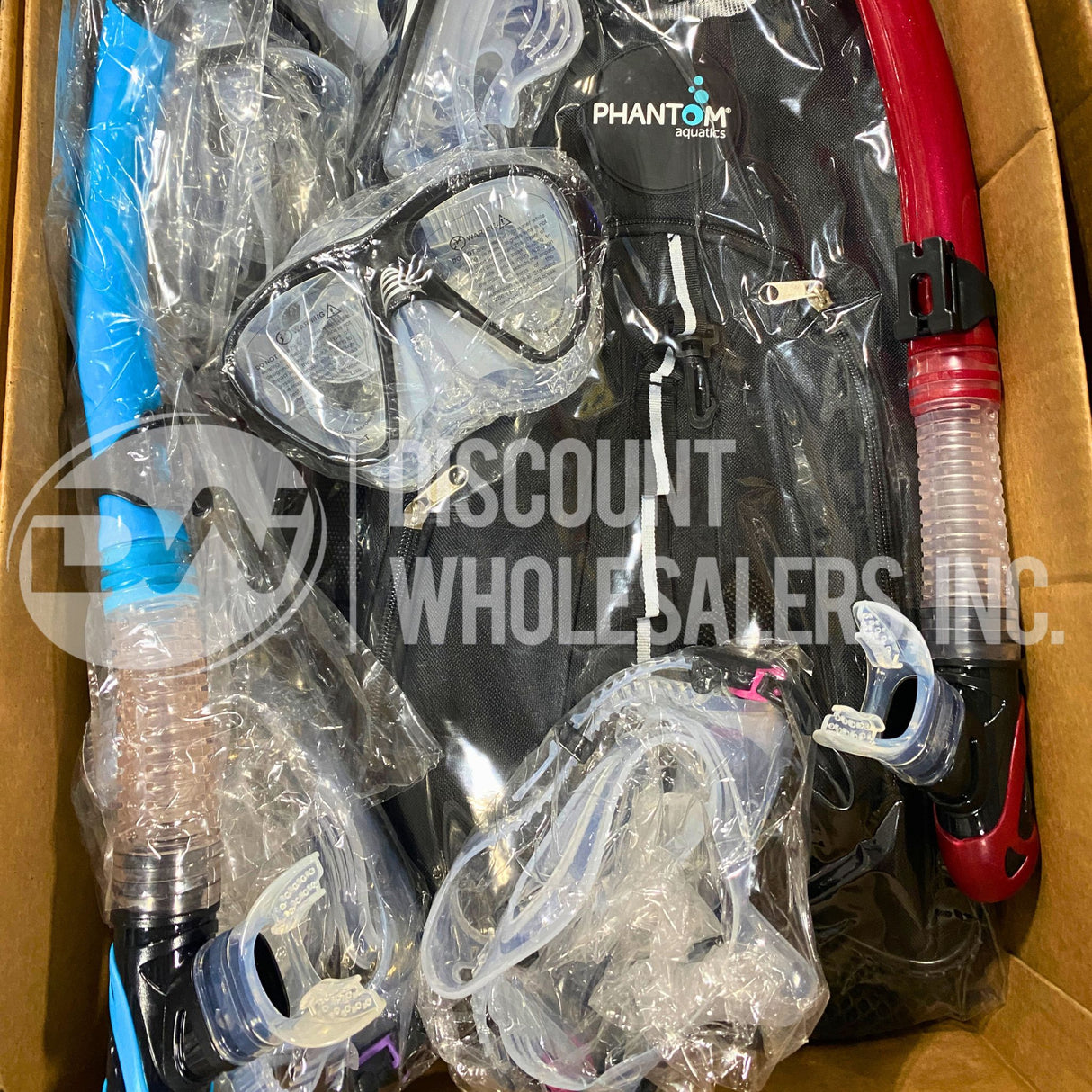 Snorkeling Mix- May Include Full Sets, Combos or Individual Pieces Assorted Colors (500 Pcs Per Pallet)