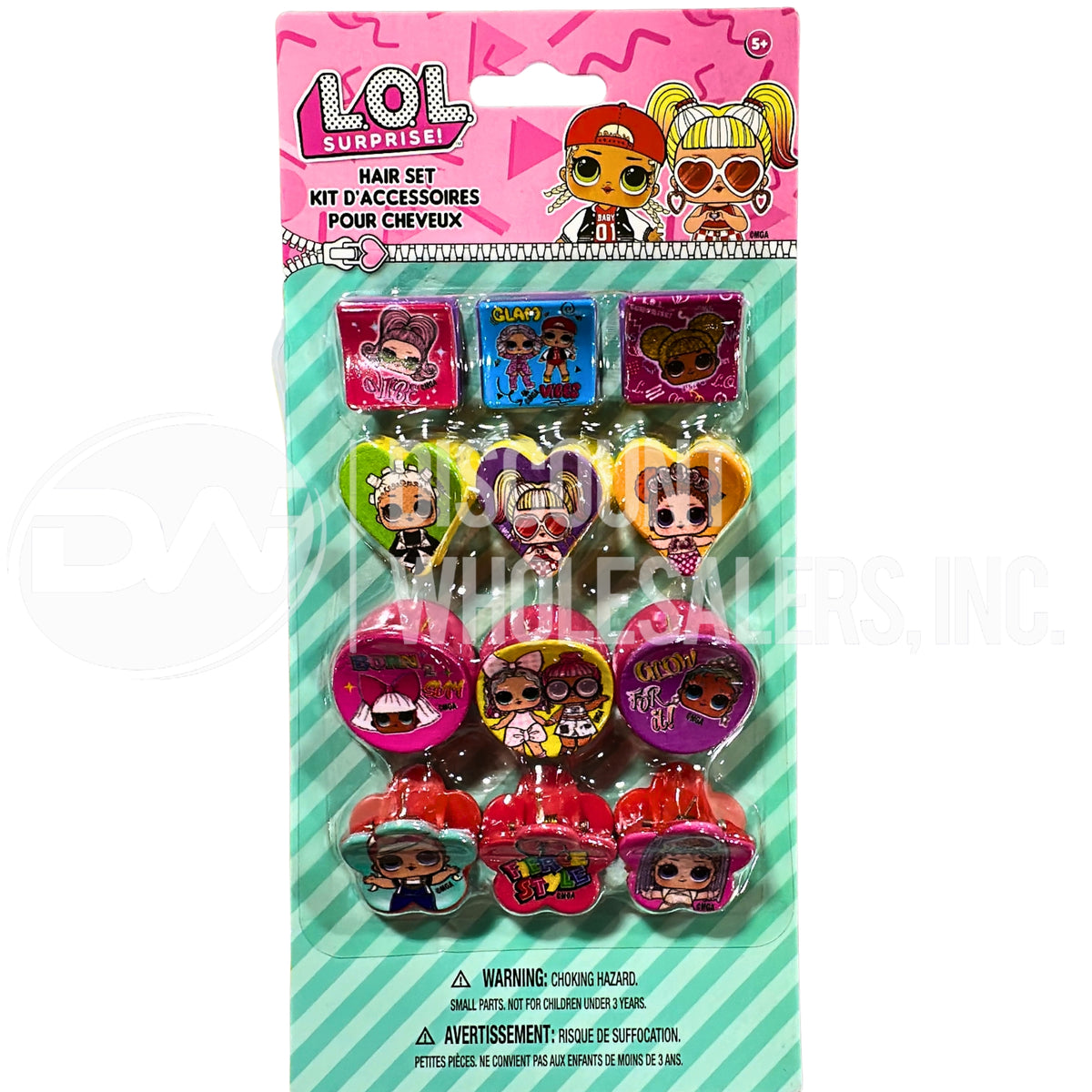 Hair Accessories Mix Different Characters (183 Pcs Lot)
