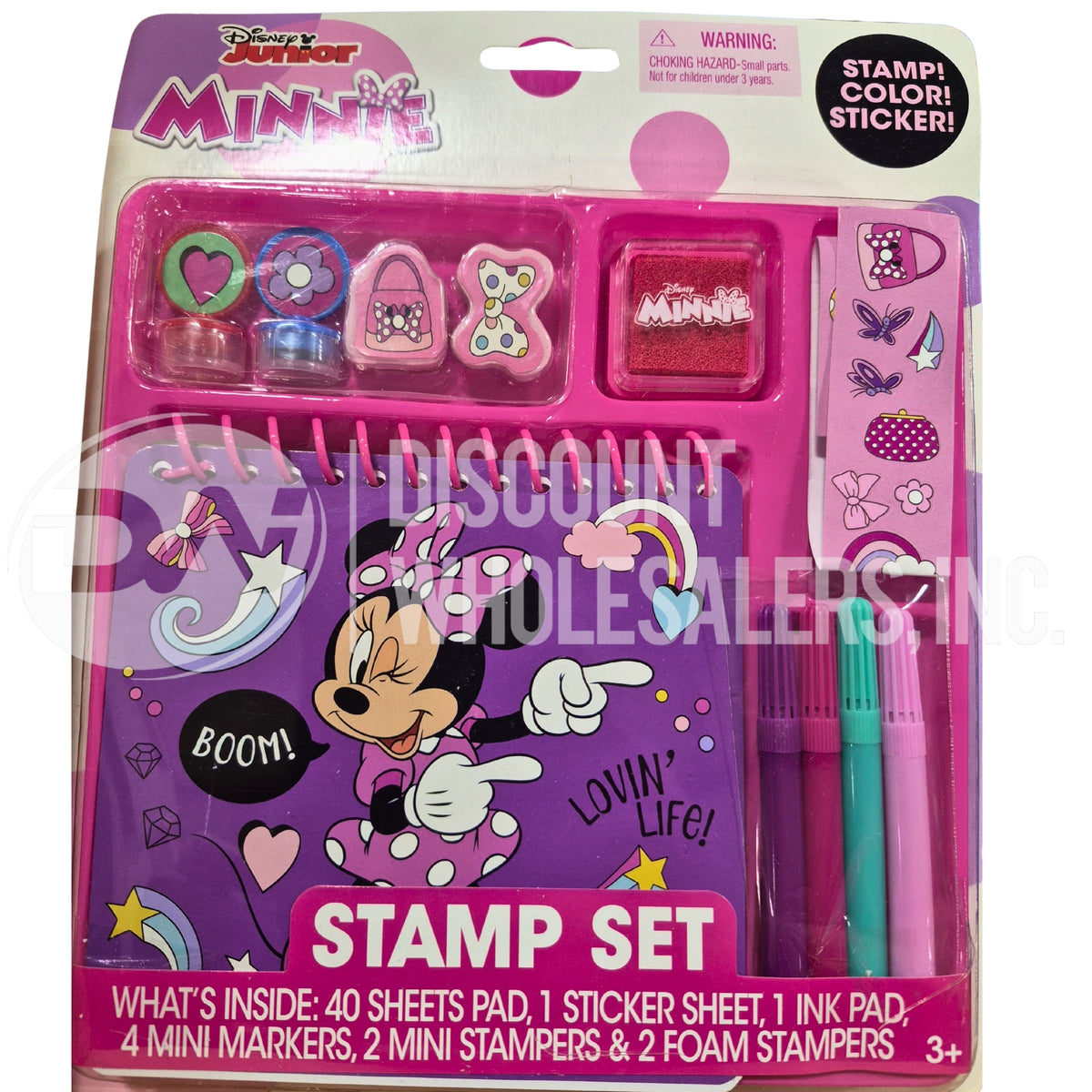 Stamp Set Assorted Different Characters (75 Pcs Lot)