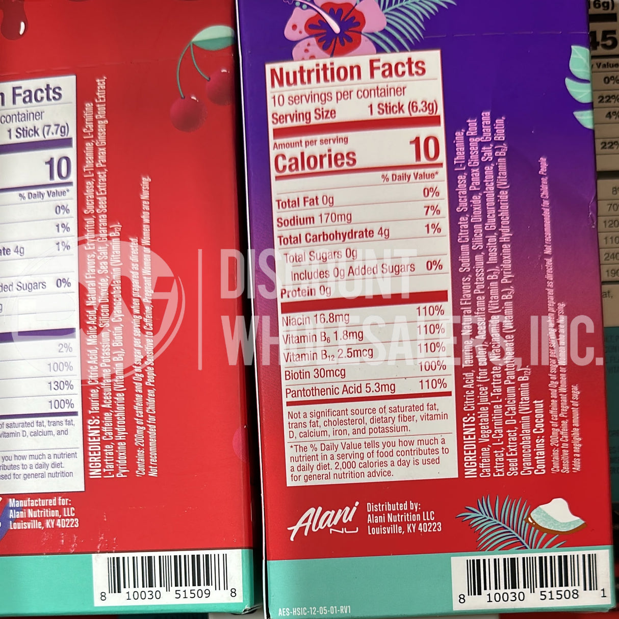 Prime Electrolyte And Alani Energy Drinks Mix (50 Pcs Lot)